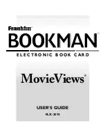 Preview for 1 page of Franklin BOOKMAN FLX-2074 User Manual