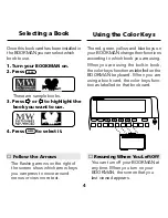 Preview for 6 page of Franklin BOOKMAN FLX-2074 User Manual