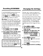 Preview for 17 page of Franklin BOOKMAN FLX-2074 User Manual