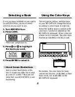 Preview for 6 page of Franklin BOOKMAN KJB-440 User Manual