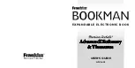 Franklin Bookman Merriam-Webster ADV-640 User Manual preview