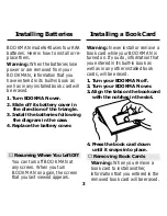 Preview for 5 page of Franklin Bookman MWD-640 User Manual