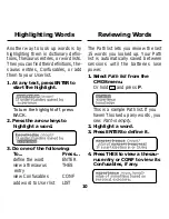 Preview for 12 page of Franklin Bookman MWD-640 User Manual