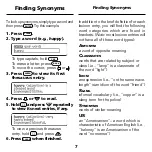 Preview for 8 page of Franklin BOOKMAn POCKET LEXICON TMQ-440 User Manual