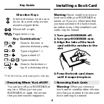 Preview for 5 page of Franklin Bookman QBD-2067 User Manual