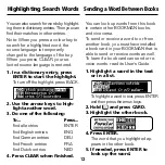 Preview for 13 page of Franklin Bookman QBD-2067 User Manual