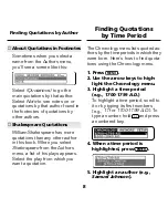 Preview for 10 page of Franklin BOOKMAN QTS-2040 User Manual