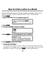 Preview for 15 page of Franklin BOOKMAN SED-2050 User Manual