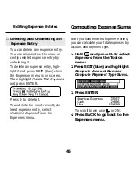 Preview for 46 page of Franklin BOOKMAN Sidekick SDK-561 User Manual