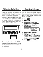 Предварительный просмотр 6 страницы Franklin BOOKMAn WGM-2037 User Manual