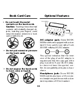 Предварительный просмотр 17 страницы Franklin BOOKMAn WGM-2037 User Manual