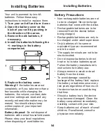 Preview for 5 page of Franklin BSI-1900 User Manual