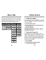 Предварительный просмотр 3 страницы Franklin BTG-110 User Manual