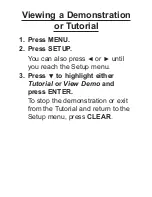 Preview for 18 page of Franklin Collins DMQ-1490 User Manual