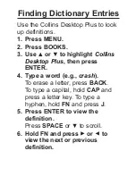 Preview for 21 page of Franklin Collins DMQ-1490 User Manual