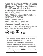 Preview for 74 page of Franklin Collins DMQ-1490 User Manual