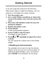 Preview for 5 page of Franklin crossword CWP-206 User Manual