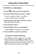 Preview for 16 page of Franklin Crossword Puzzle Solver CWM-108 User Manual