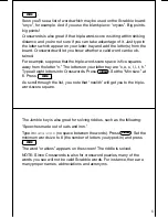 Preview for 7 page of Franklin crosswords CW-40 User Manual