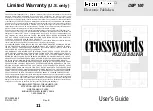 Preview for 12 page of Franklin Crosswords Puzzle Solver CWP-100 User Manual