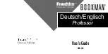 Preview for 18 page of Franklin Deutsch/Englisch Professor DBD-440 User Manual