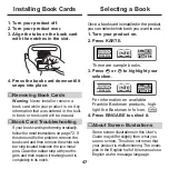 Предварительный просмотр 8 страницы Franklin Deutsch/English Professor PRO BDS-1840 User Manual