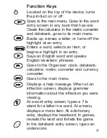 Preview for 10 page of Franklin Dictionnaire FQS-1870 User Manual