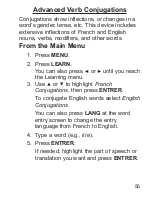 Preview for 56 page of Franklin Dictionnaire FQS-1870 User Manual