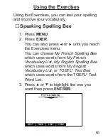 Preview for 64 page of Franklin Dictionnaire FQS-1870 User Manual