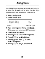 Preview for 14 page of Franklin Digital Thesaurus SYT-106 User Manual