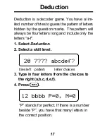 Preview for 18 page of Franklin Digital Thesaurus SYT-106 User Manual