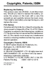 Preview for 17 page of Franklin EMG-110 User Manual