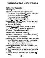 Preview for 13 page of Franklin English Spanish Translator TES-106 User Manual