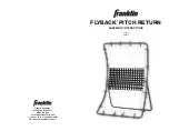 Franklin FLYBACK PITCH RETURN Assembly Instructions preview