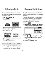 Preview for 8 page of Franklin HAD-3007 User Manual