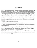 Preview for 19 page of Franklin HAD-3038 User Manual