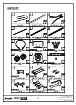 Предварительный просмотр 3 страницы Franklin HARD COURT 60116X Assembly Instructions Manual