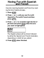 Preview for 14 page of Franklin Homework Wiz Plus HW-216 User Manual