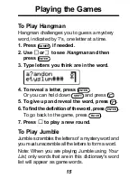 Preview for 16 page of Franklin Homework Wiz Plus HW-216 User Manual