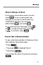 Preview for 8 page of Franklin IC-101 User Manual