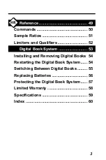 Preview for 4 page of Franklin IC-108 User Manual