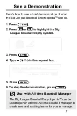 Preview for 8 page of Franklin IC-108 User Manual