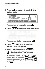 Preview for 19 page of Franklin IC-108 User Manual