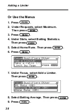 Preview for 39 page of Franklin IC-108 User Manual