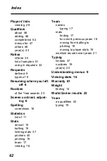 Preview for 63 page of Franklin IC-108 User Manual