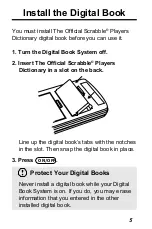 Preview for 6 page of Franklin IC-109 User Manual