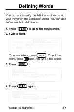 Preview for 12 page of Franklin IC-109 User Manual