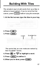 Preview for 18 page of Franklin IC-109 User Manual