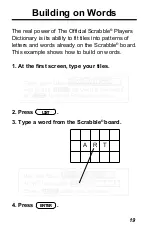 Preview for 20 page of Franklin IC-109 User Manual