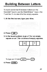 Preview for 22 page of Franklin IC-109 User Manual